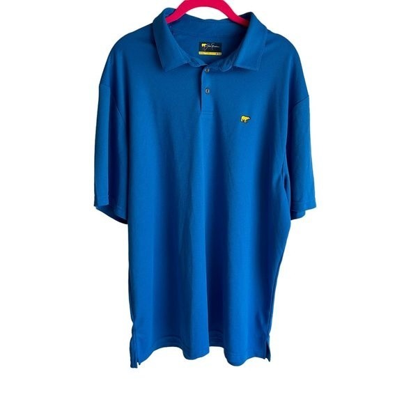 JACK NICKLAUS Blue Mens Athletic Golf Career Polo, XL - Picture 1 of 5